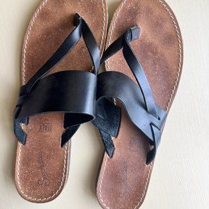 Seychelles leather sandlas size 10